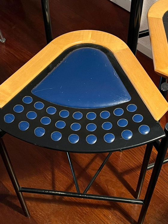 Image 1 of 2 Design Bar Stools by Zumsteg