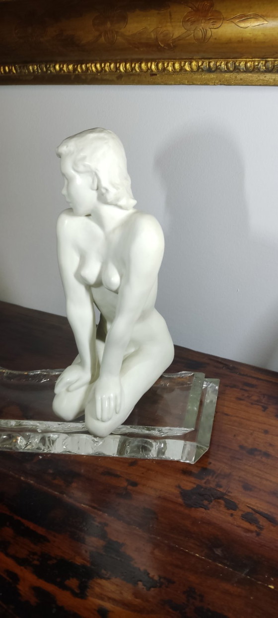 Image 1 of Rosenthal Statue "Female Nude" - Lore Friedrich-Gronau (LFG 1734)