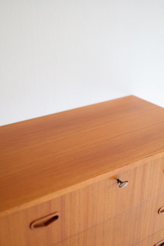 Cassettiera Scandinava Vintage Anni '50/'60 – Cassettiere, Legno (photo 3 of 5)