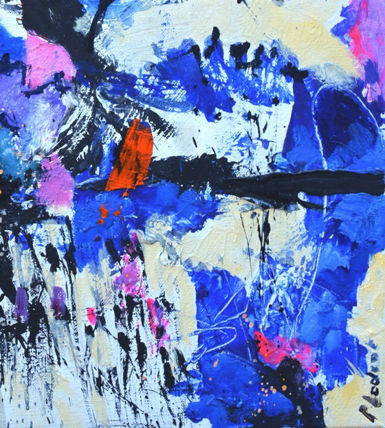 Lost in the Blues – Paintings & Drawings, Canvas (photo 4 of 5)
