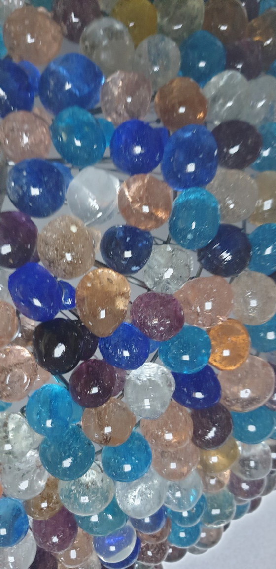 Gran Plafón Murano Uvas Cristal (37 Cm) – Plafones, Vidrio (photo 6 of 24)
