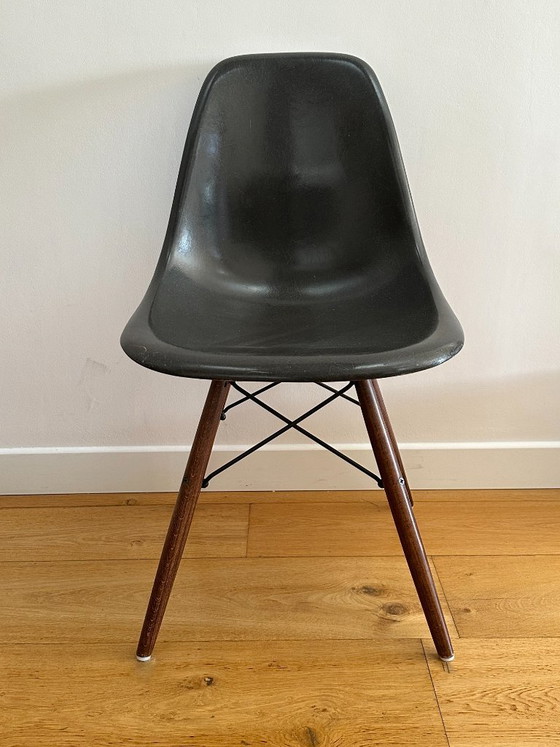 Set di 6 sedie Eames DSW — Herman Miller, scocche originali 1956–1959 – Sedie da pranzo (photo 7 of 10)