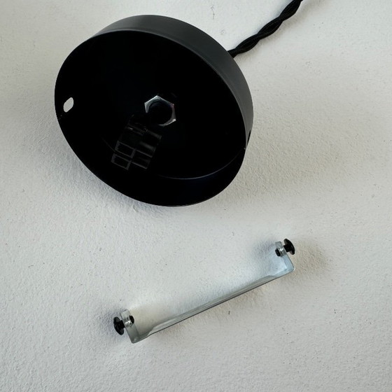 Image 1 of Paar antieke vintage opaal hanglampen