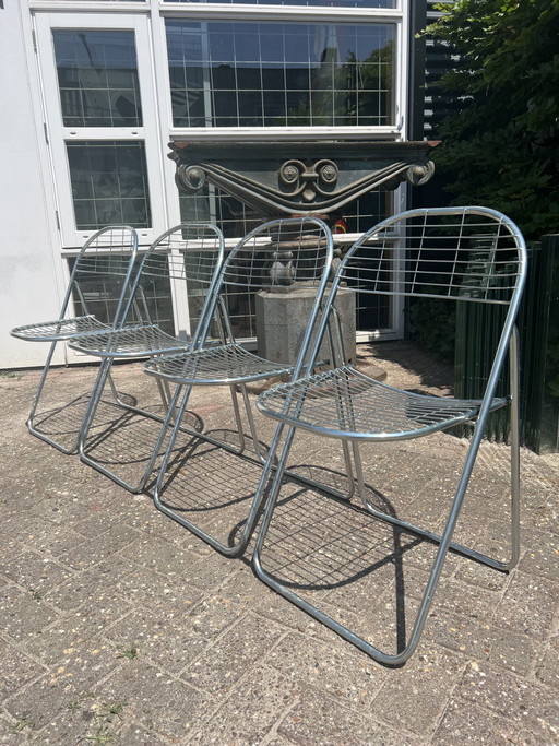 4x Silla plegable Niels Gammelgaard