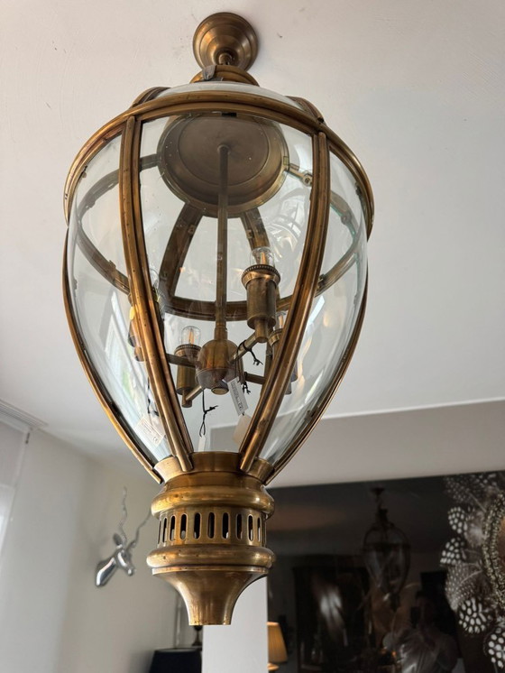 Image 1 of NEUE Eichholtz Kupfer-Laternen-Hängelampe/Kronleuchter