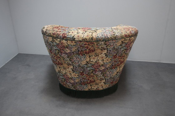 Image 1 of Fauteuil club design, années 1940.