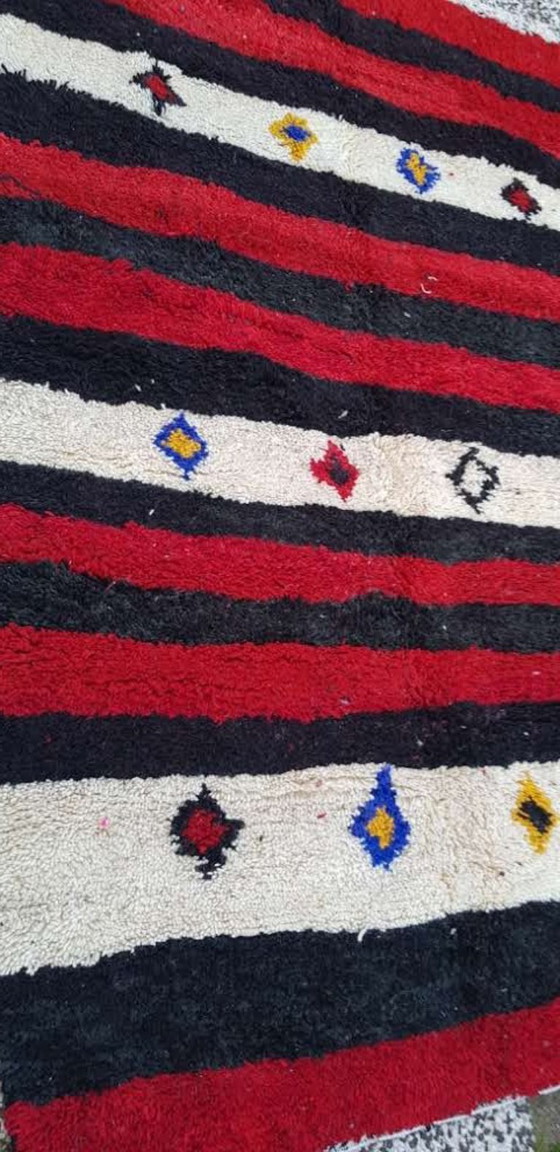 Image 1 of Alfombra bereber de lana anudada a mano, 257 x 150 cm