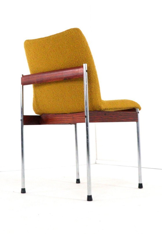 Image 1 of Set of 4 Thereca chairs upholstered vintage