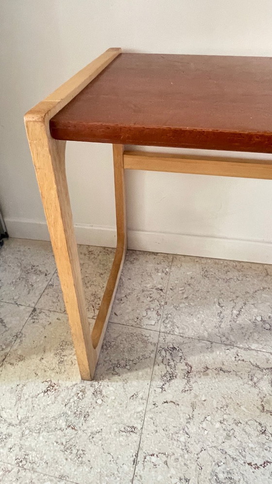 Image 1 of Tavolino da caffè vintage in legno esotico