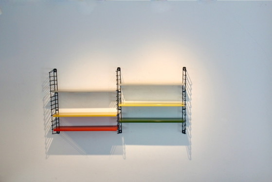 Tomado Holland Original Industrial Metal Multicolored Modular Wall Unit, Wall cabinet, Industrieel (photo 8 of 10)