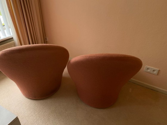 Image 1 of Set of 2 rare Artifort by Pierre Paulin Vintage chairs model F5722