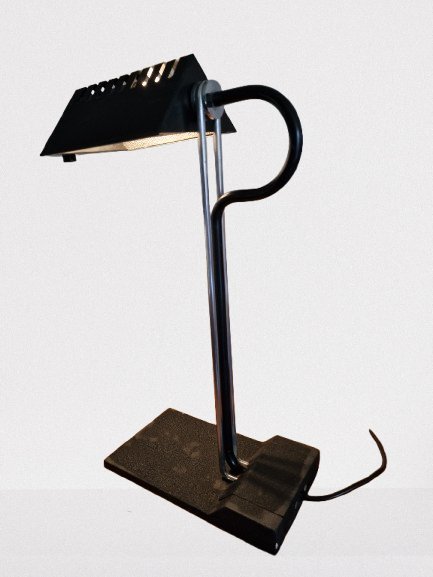 Vintage Desk Lamp Goffredo Reggiani Italy – bureaulampen, Metal (photo 2 of 5)