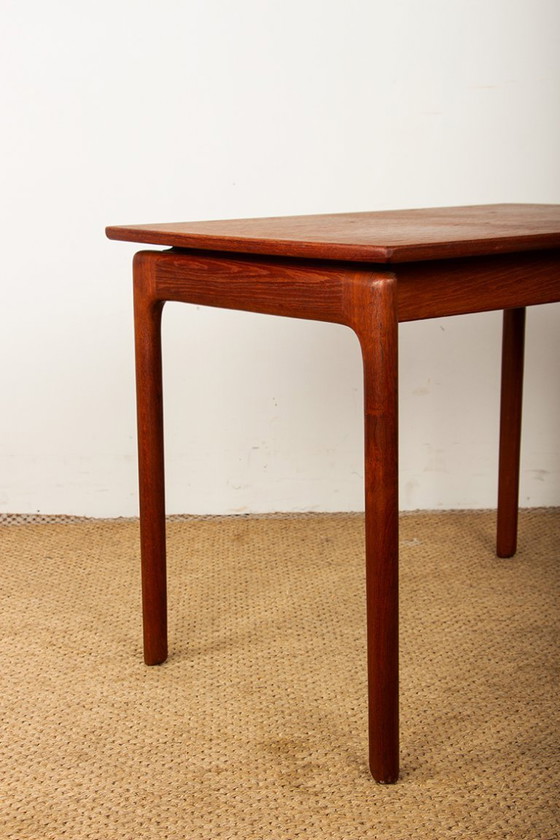 Image 1 of Danish teak coffee table model 019 by Ole Wansher for Poul Jeppesen 1960.