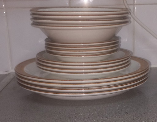 24 pieces Vintage Poole Pottery Set