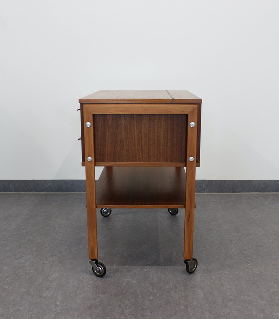 Image 1 of Table de couture / table d'appoint 1960S Horn Moebel