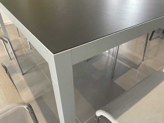 Image 1 of Table and 6 chairs