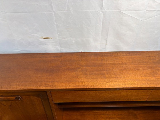 Mid-Century Modern Stonehill Stateroom Teak Highboard – 1960 – Sideboard, Wood (photo 10 of 14)