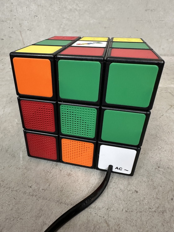 Designer-Radiowecker - Rubik's (Original) – bigben, Uhren, Plastic, Vintage (photo 7 of 10)