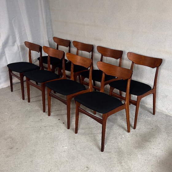 8x Sedie da pranzo in teak di Schiønning & Elgaard – Wood (photo 7 of 11)