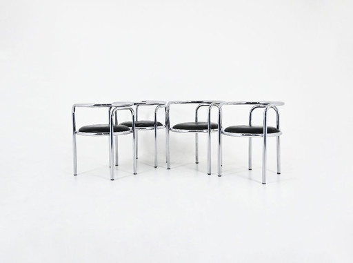 "Locus Solus" Chairs by Gae Aulenti for Poltronova, 1960s, set of 4