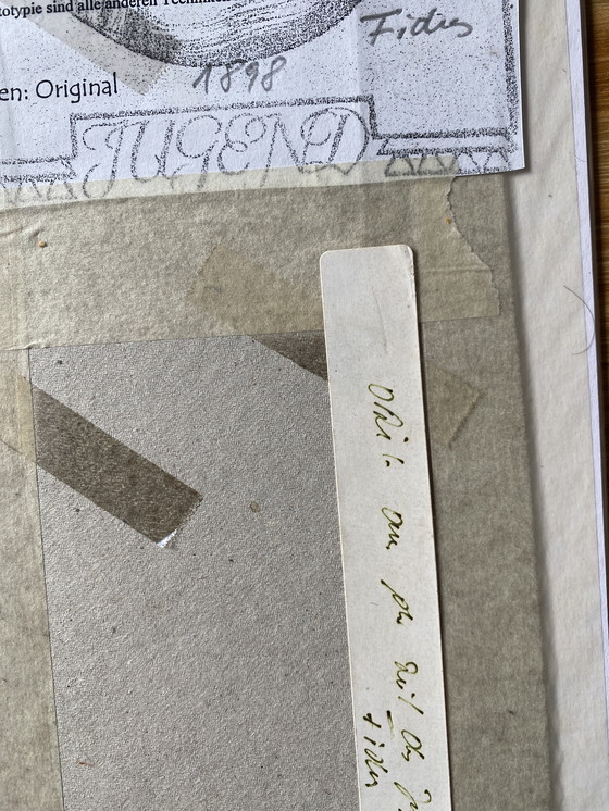 Image 1 of Litografía original de Fidus 1898 Art Nouveau