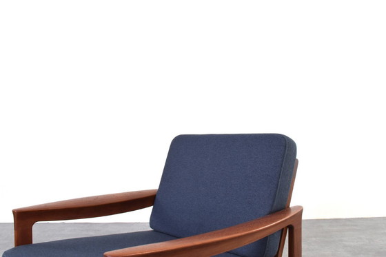 Image 1 of Dänische Teak-Loungesessel aus der Mitte des 20. Jahrhunderts von Arne Vodder für Komfort, 1960er Jahre, 2er-Set