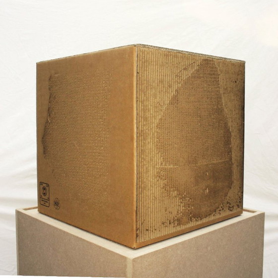 Image 1 of Achille ATTARD - Laser engraving on honeycomb cardboard