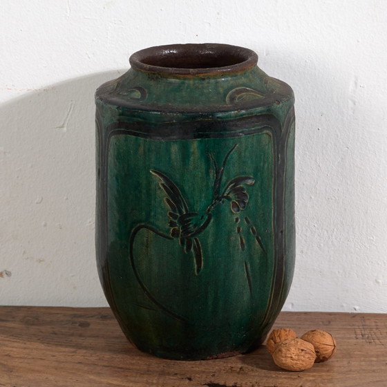 Jarrón asiático antiguo (c.1820) #25 – Jarrones (photo 8 of 40)
