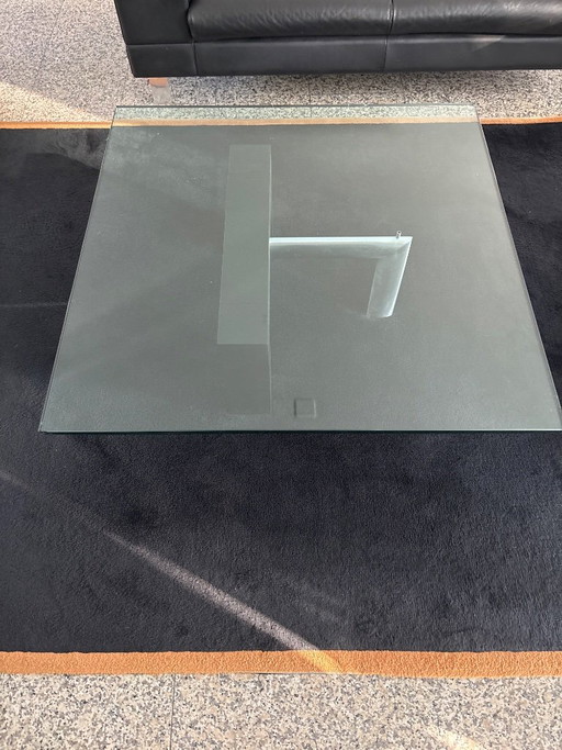 Mesa de centro de diseño Fontana Arte Glass – salontafels, Metal