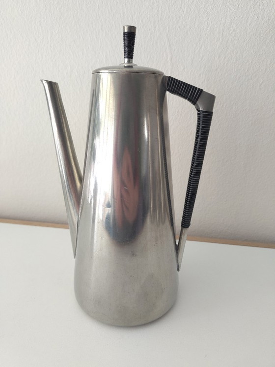 Image 1 of Service à café/thé KMD Tiel Royal Holland Pewter
