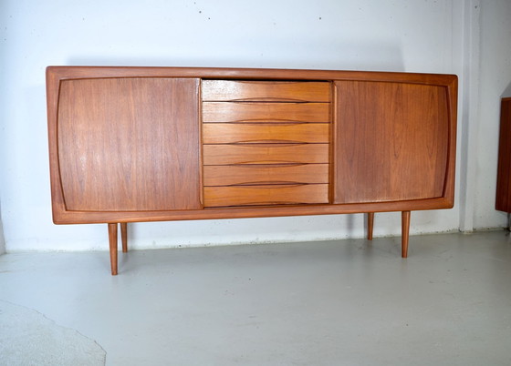 Image 1 of Buffet en teck Drylund exclusif, style danois vintage