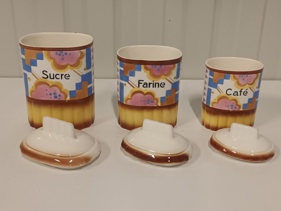 Bocaux de Rangement Vintage – Ditmar, Accessoires de cuisine, Céramique (photo 6 of 10)