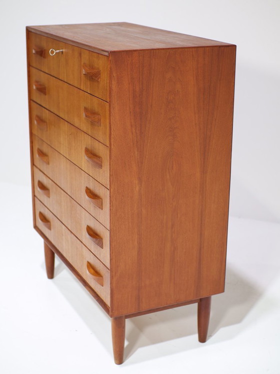 Image 1 of Cassettiera alta in teak danese vintage anni '60