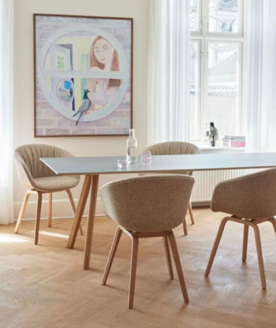 Image 1 of HAY eettafel CPH30 250x90 linoleum grijs