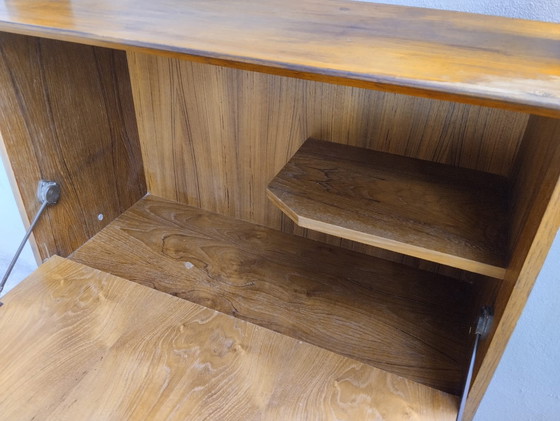 Image 1 of Mid Century Teakholz-Bibliothek, Italien 1960er Jahre