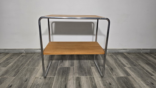 Tavolo consolle attribuito a Marcel Breuer