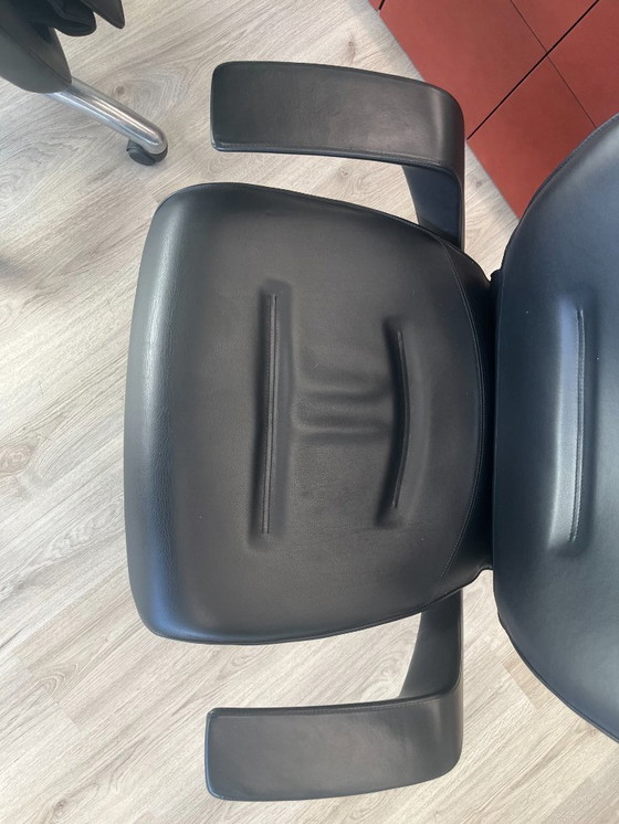 Image 1 of 2x Poltrona Frau „Brief Meeting“ Design-Bürostühle – Emilio Ambasz – Italienisches Design