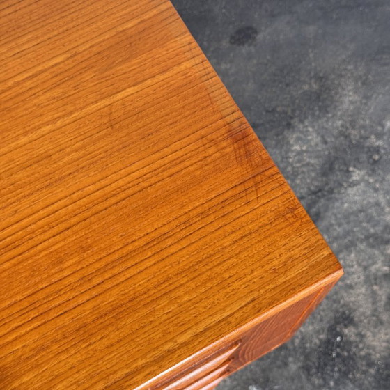 G Plan Fresco Teak Tallboy Ladekast, jaren 60 – G-Plan, Dressoirs, Metal (photo 13 of 14)