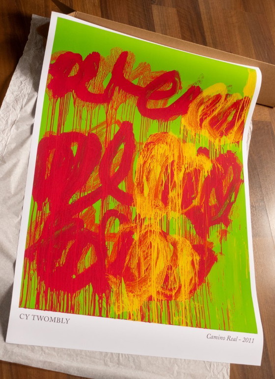 Image 1 of Camino Real - Cy Twombly - 2011 - Poster 70 × 100 cm