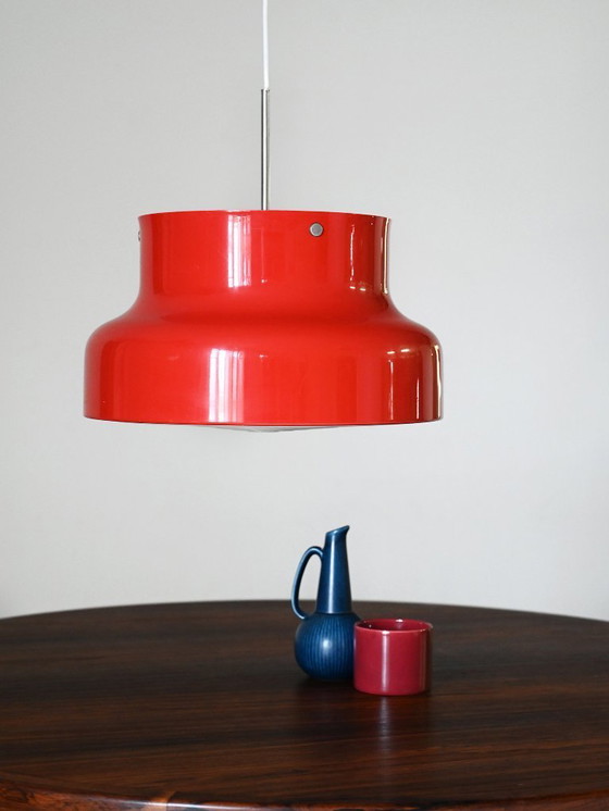 Image 1 of Lampada a sospensione rossa "Bumling" di Anders Pehrson