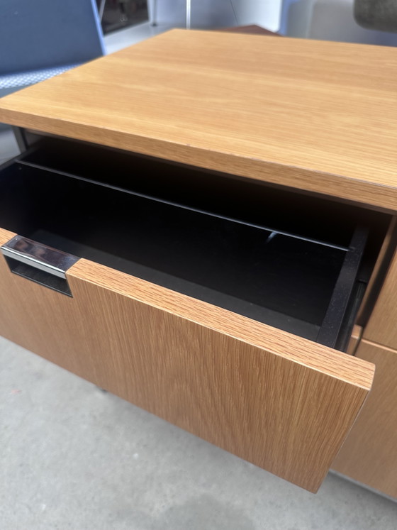 Knoll International No. 2544 Credenza, Florence Knoll – Credenze, Wood, Chrome (photo 4 of 10)