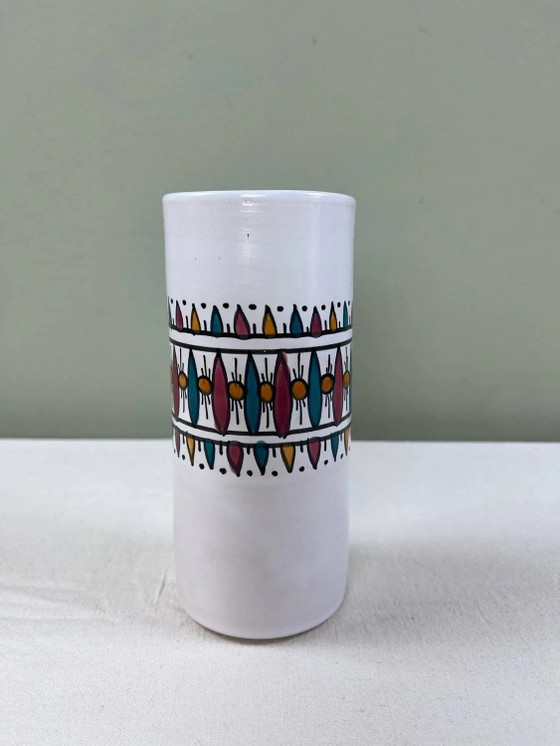 Ethnic handmade vase – Porcelain (photo 7 of 7)