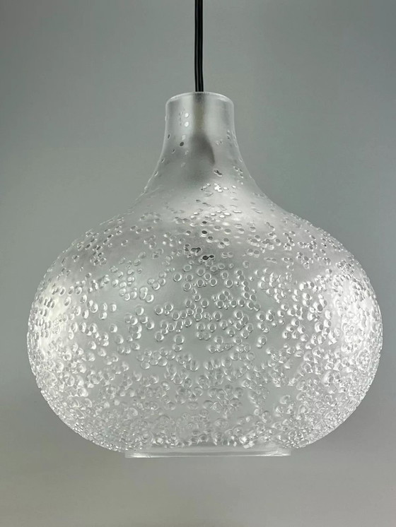 Image 1 of 60er 70er Jahre Peill & Putzler Hängelampe Deckenlampe Glas Space Design 60s 70s