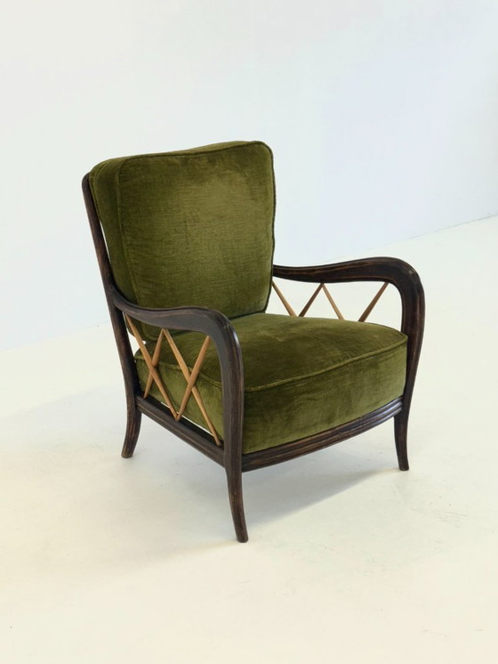 Image 1 of Paolo Buffa Italienische Art Deco Sessel