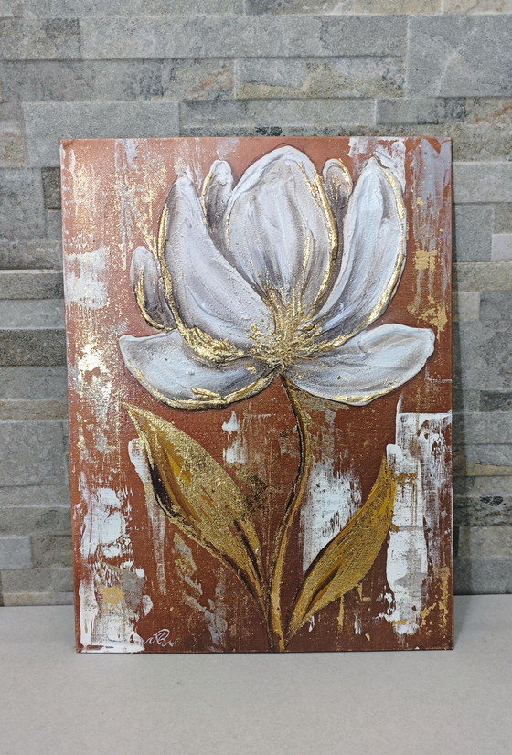 Image 1 of Arredo soggiorno moderno minimal elegante. Quadro d'arredo materico 