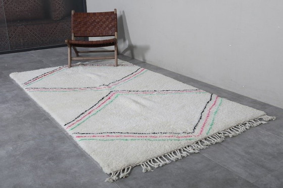 Image 1 of Autentico tappeto Beni Ouraine fatto a mano, 150/350 cm