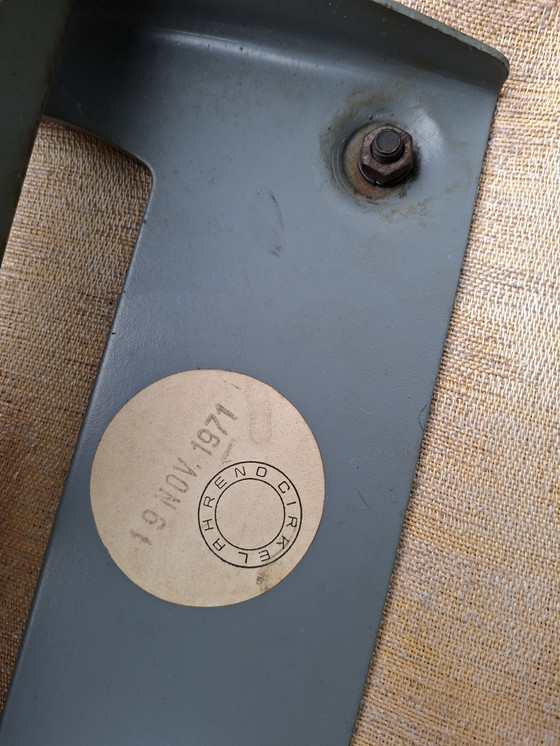 Image 1 of 2x Ahrend De Cirkel Friso Kramer sgabello da studio industriale sgabello da architetto 1971