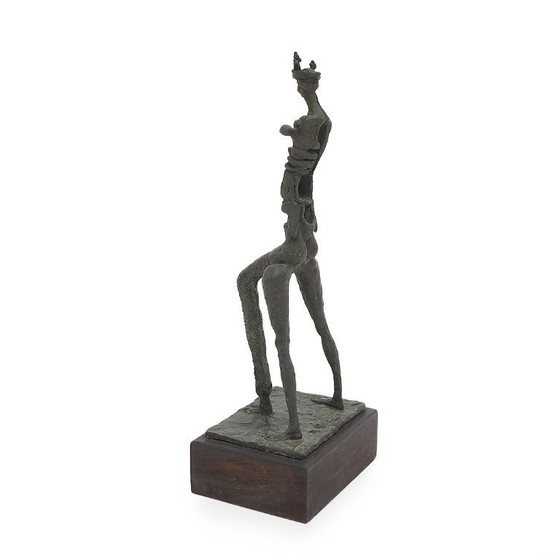 Image 1 of Aldo Greco, scultura in bronzo “La Regina”, anni ’60