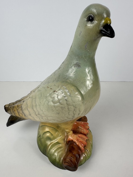 Image 1 of Statua d'epoca di un piccione viaggiatore