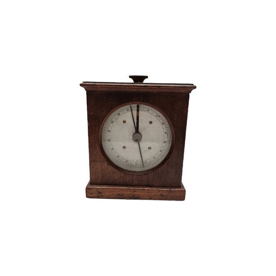 Image 1 of Altes Galvanometer in Eichenschrank, 1. Hälfte 1900